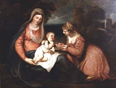 Heilige Familie von William Hilton