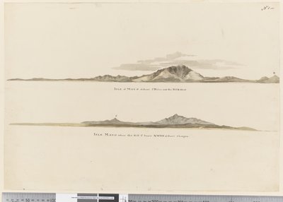 Seite 1 (a) Profil der Küste der Insel Mayo, Kapverdische Inseln. (b) Profil der Küste der Insel Mayo Kapverdische Inseln, Blick nach Nordwesten von William Hodges