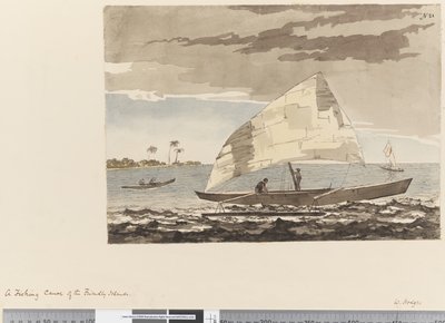 Seite 21 Ein Fischerkanoe der Freundlichen Inseln von William Hodges