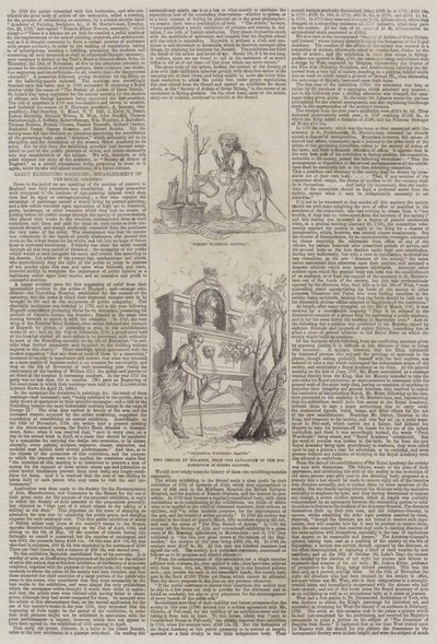 Frühe Ausstellungsgesellschaften, Gründung der Royal Academy von William Hogarth
