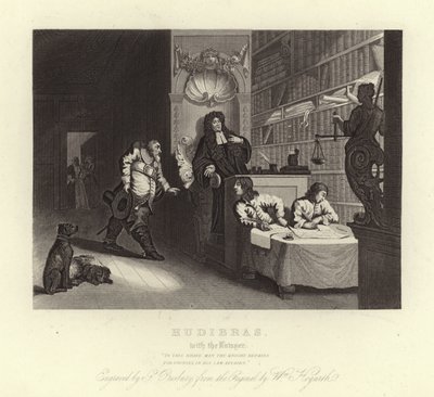 Hudibras von Samuel Butler von William Hogarth