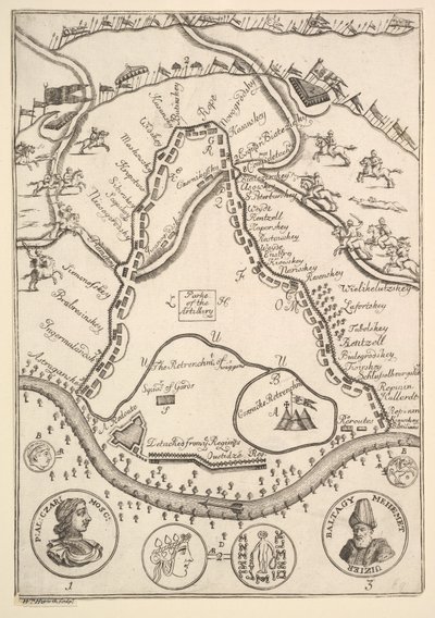 Parke der Artillerie, Aubry de La Mottrayes Reisen durch Europa, Asien und ..., 1723-24 von William Hogarth