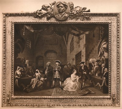 Szene aus der Bettleroper VI, 1731 von William Hogarth