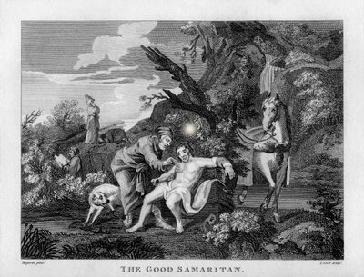 Der barmherzige Samariter von William Hogarth