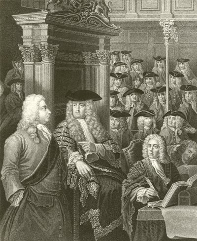 Das Unterhaus von William Hogarth