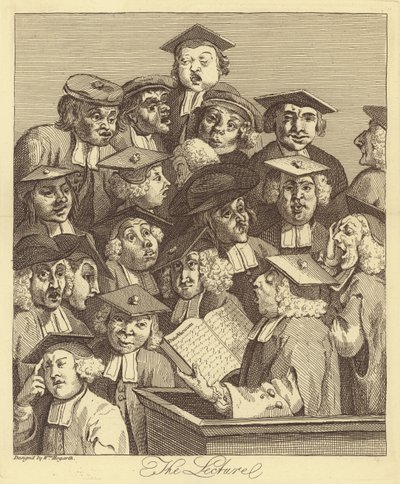 Die Vorlesung von William Hogarth
