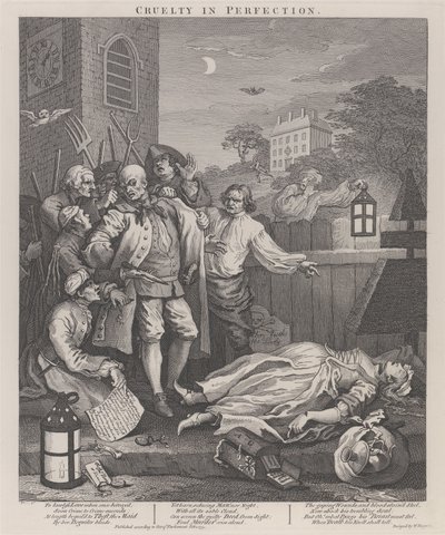 Die dritte Stufe der Grausamkeit: Grausamkeit in Perfektion - Der Mord von William Hogarth