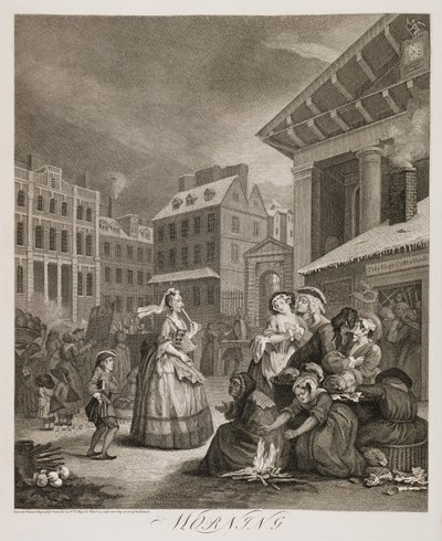 Vier Tageszeiten: Morgen von William Hogarth