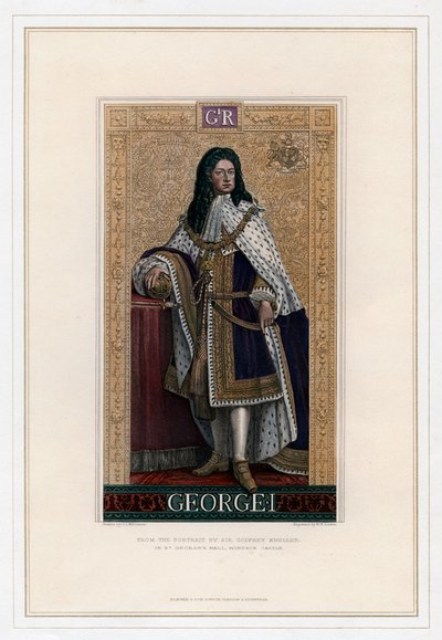 Georg I., König von Großbritannien von William Home Lizars