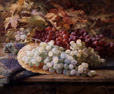 Rote und weiße Trauben. Gemälde von William Jabez Muckley von William Jabez Muckley