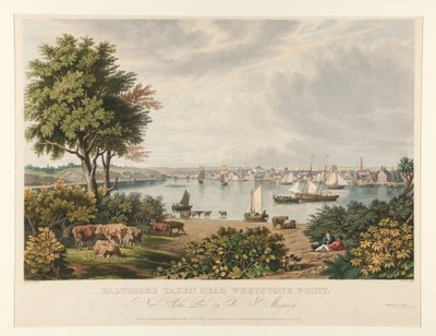 Baltimore, nahe Whetstone Point aufgenommen von William James Bennett