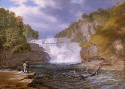 Trenton High Falls, 1835 von William James Bennett