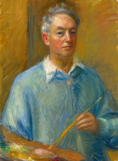 Selbstporträt, um 1935 von William James Glackens
