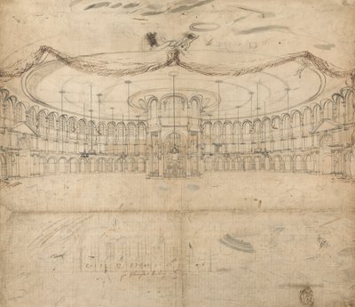 Entwurf für die Rotunde, Ranelagh Gardens von William John Newton