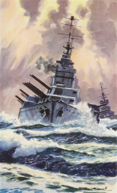 Britisches Kriegsschiff von William John Patton McDowell