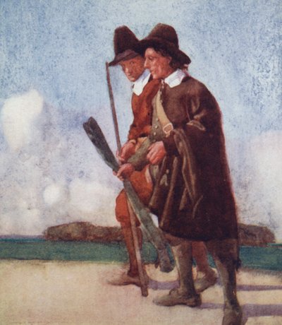 Illustration für The Compleat Angler von Izaak Walton von William Lee Hankey