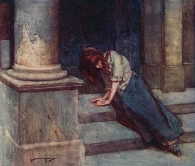Illustration für Das verlassene Dorf von Oliver Goldsmith von William Lee Hankey