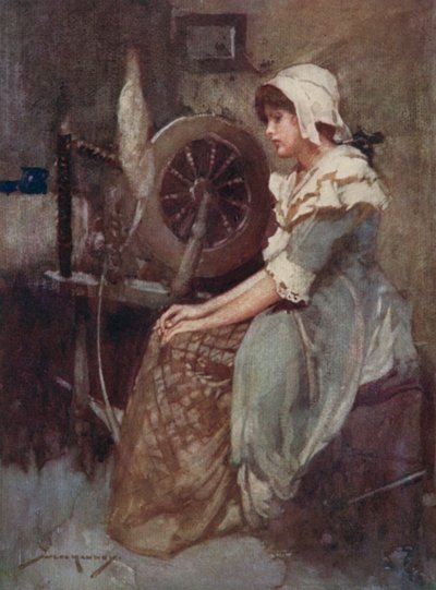 Illustration für Das verlassene Dorf von Oliver Goldsmith von William Lee Hankey