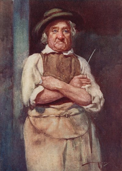 Illustration für Das verlassene Dorf von Oliver Goldsmith von William Lee Hankey