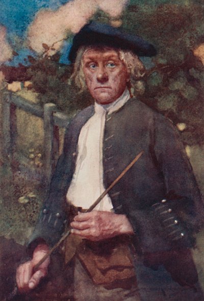 Illustration für Das verlassene Dorf von Oliver Goldsmith von William Lee Hankey