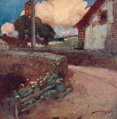 Illustration für Das verlassene Dorf von Oliver Goldsmith von William Lee Hankey