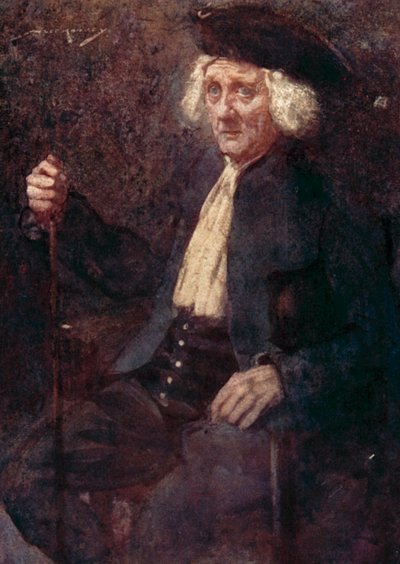 Illustration für The Deserted Village von Oliver Goldsmith von William Lee Hankey