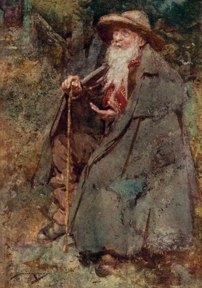Illustration für The Deserted Village von Oliver Goldsmith von William Lee Hankey