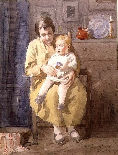 Mutter und Kind von William Lee Hankey