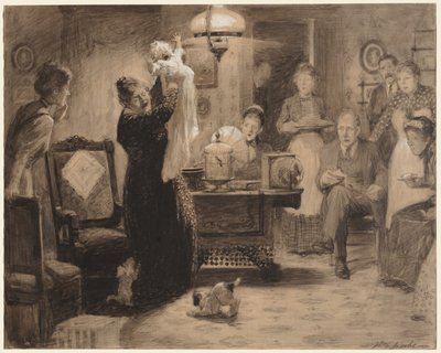 Skizze zur Illustration Das stationäre Baby, 1912 von William Leroy Jacobs