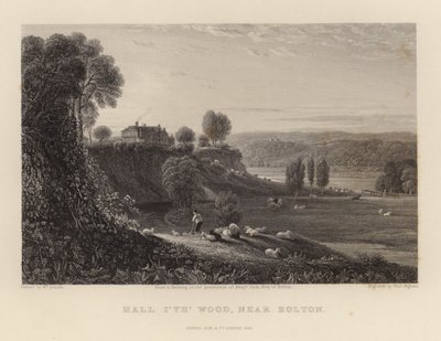 Halle im Wald bei Bolton von William Linton
