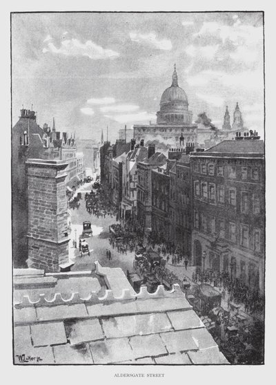 Aldersgate Street von William Luker