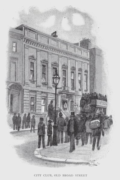 City Club, Old Broad Street von William Luker