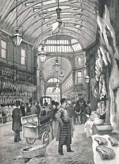 Leadenhall Market, 1891 von William Luker