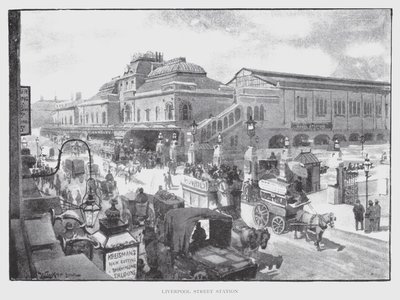 Liverpool Street Station von William Luker
