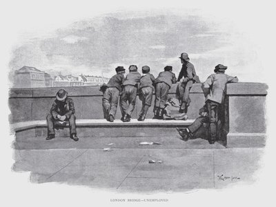 London Bridge, Arbeitslose von William Luker