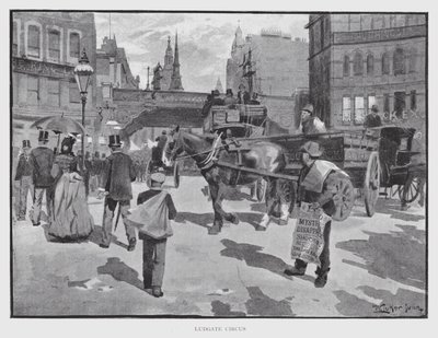 Ludgate Circus von William Luker