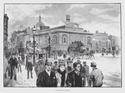 Newgate Gefängnis von William Luker