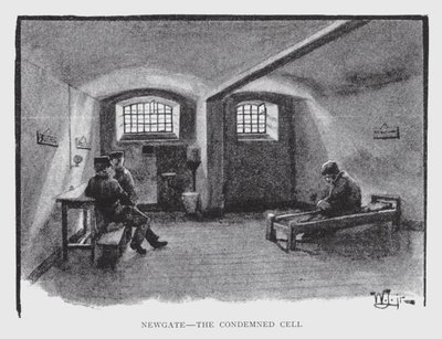 Newgate, die Verurteiltenzelle von William Luker