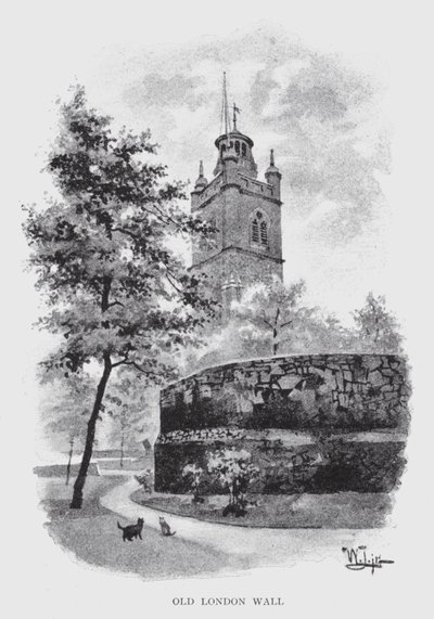 Alte Londoner Mauer von William Luker