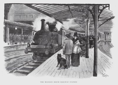 Mansion House Bahnhof von William Luker