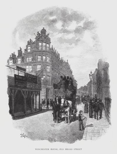 Winchester House, Old Broad Street von William Luker