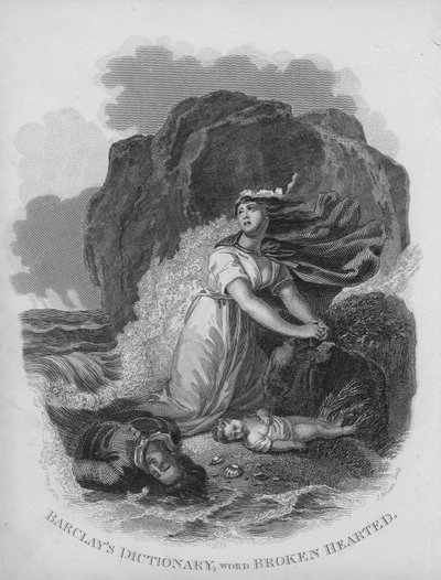 Barclays Wörterbuch, Wort: Gebrochenes Herz von William Marshall (after) Craig