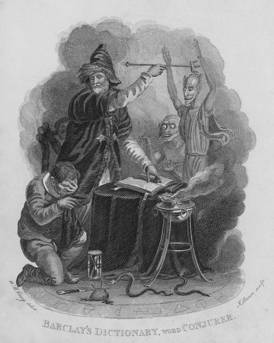Barclays Wörterbuch, Wort: Zauberer von William Marshall (after) Craig