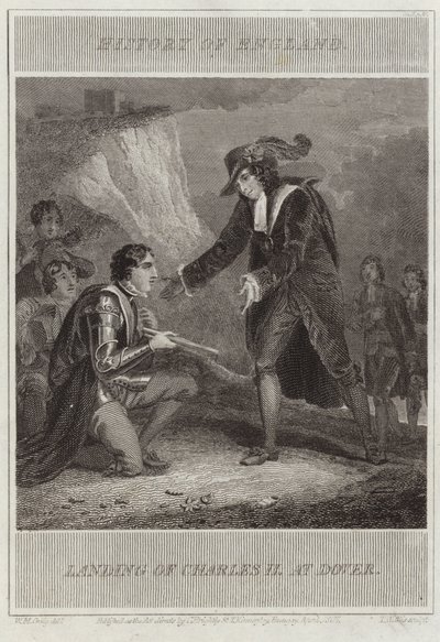 Landung von Karl II. in Dover von William Marshall Craig