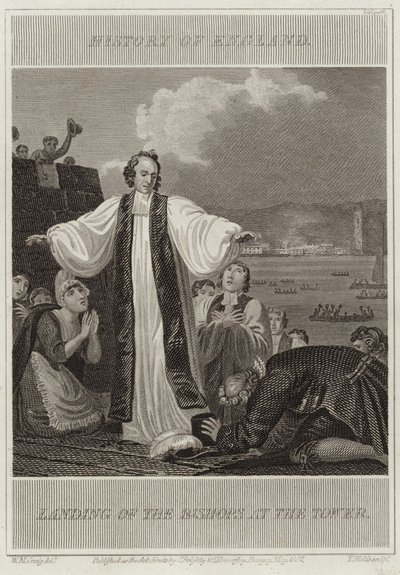 Landung der Bischöfe am Tower von William Marshall Craig