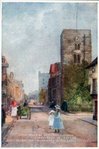 Saxon Tower, St. Michaels Kirche, Cornmarket St von William Matthison