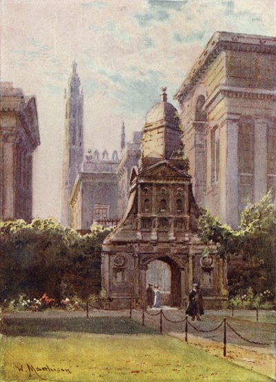 Das Tor der Ehre, Caius College von William Matthison