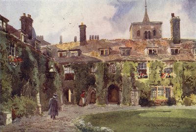 Der Alte Hof, Corpus Christi College von William Matthison