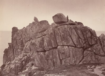 Der Logan Rock, Südküste von Cornwall von William May