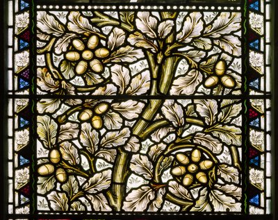 Eicheln und Eichenblätter, 1886 von William Morris